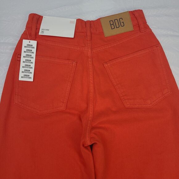 BDG Urban Outfitters Women’s Baggy High Rise Wide Leg Jeans Sz 26 New With Tags - Picture 11 of 11